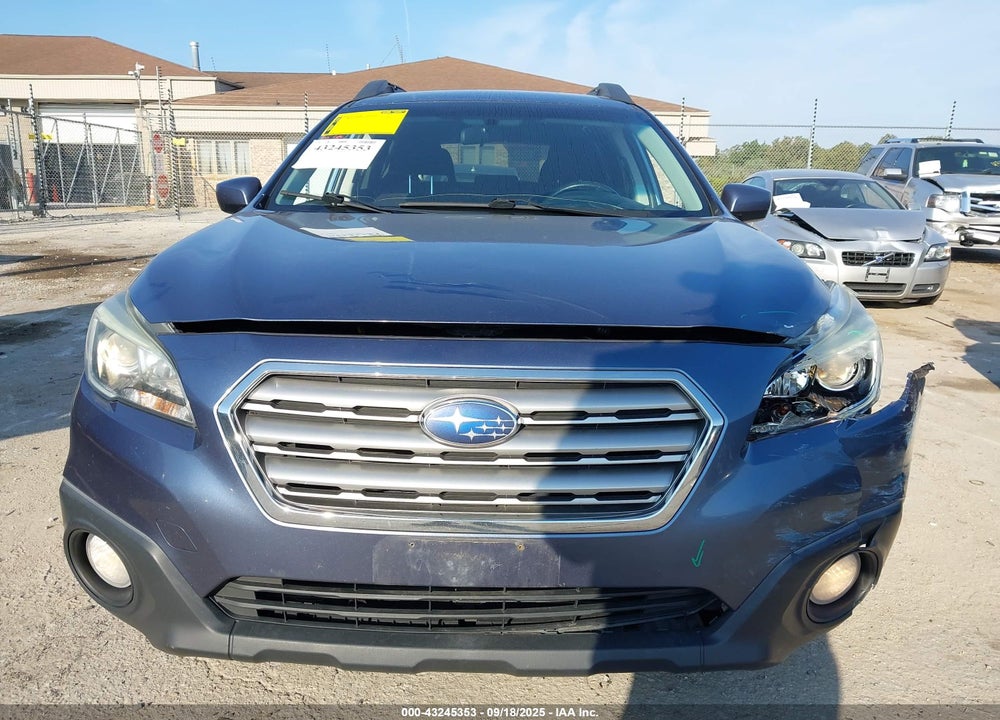 2015 SUBARU OUTBACK VIN: 4S4BSACCXF3290507