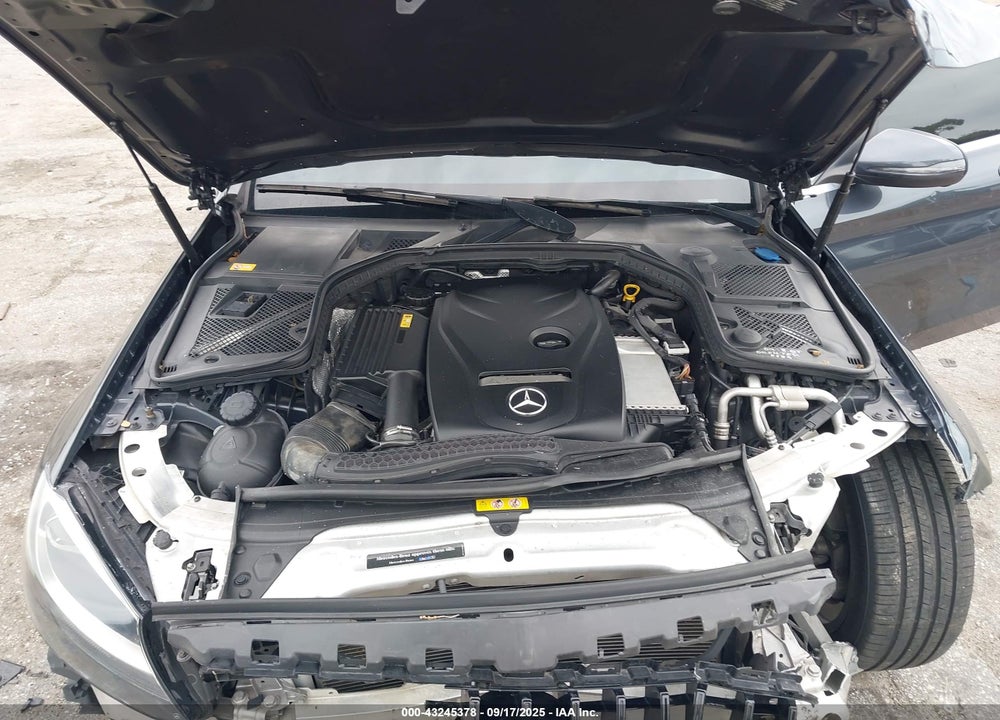 2016 MERCEDES-BENZ C CLASS VIN: WDDWF4JB1GR147696