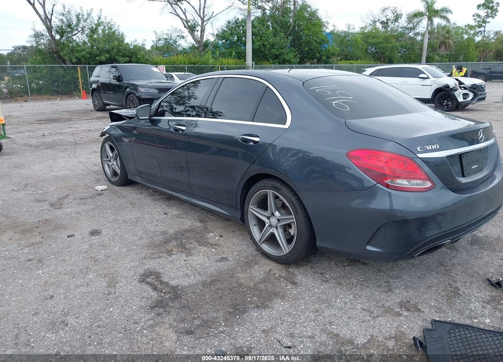 2016 MERCEDES-BENZ C CLASS VIN: WDDWF4JB1GR147696