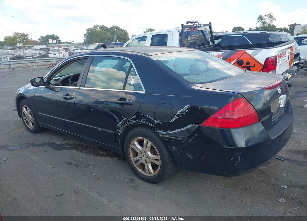 2007 HONDA ACCORD 2.4 SE VIN: 1HGCM56377A226834
