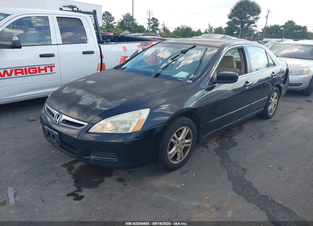 2007 HONDA ACCORD 2.4 SE VIN: 1HGCM56377A226834