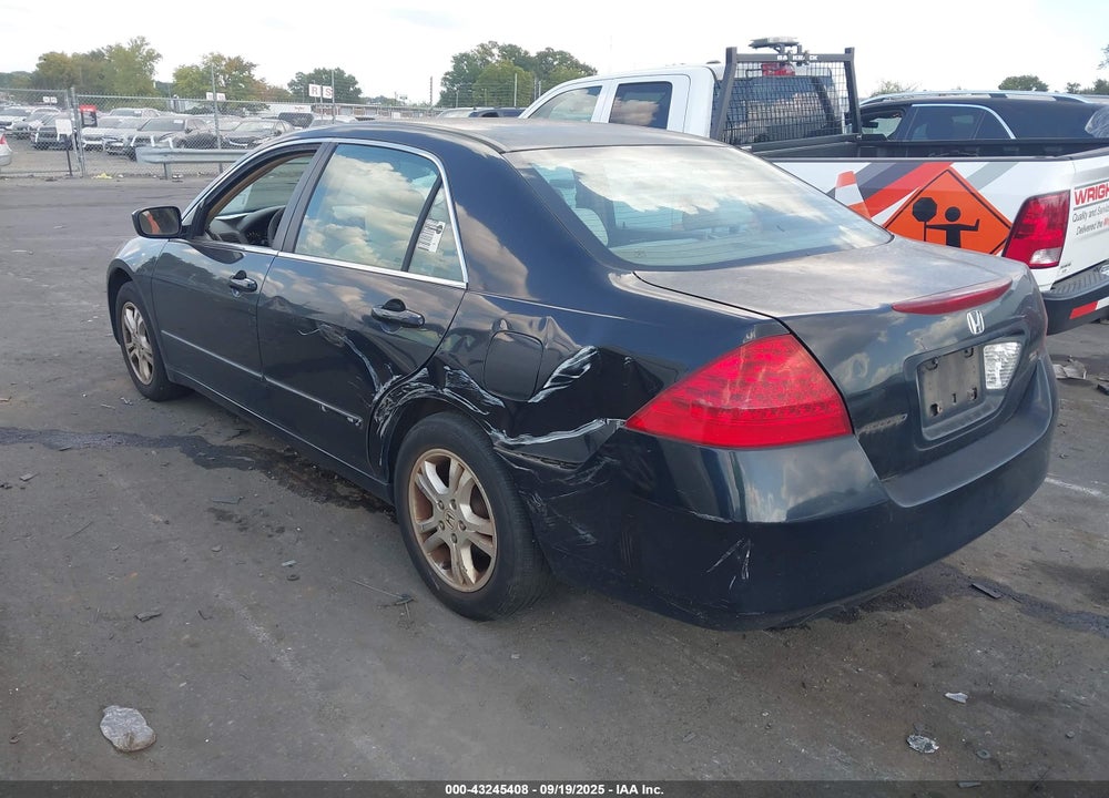 2007 HONDA ACCORD 2.4 SE VIN: 1HGCM56377A226834