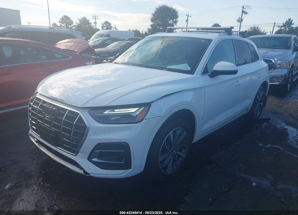 2021 AUDI Q5 PREMIUM PLUS 45 TFSI QUATTRO S TRONIC VIN: WA1BAAFY8M2022258