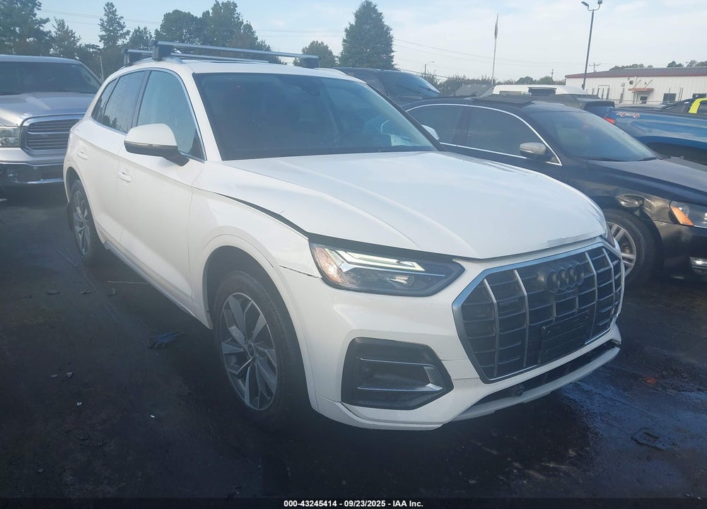 2021 AUDI Q5 PREMIUM PLUS 45 TFSI QUATTRO S TRONIC VIN: WA1BAAFY8M2022258