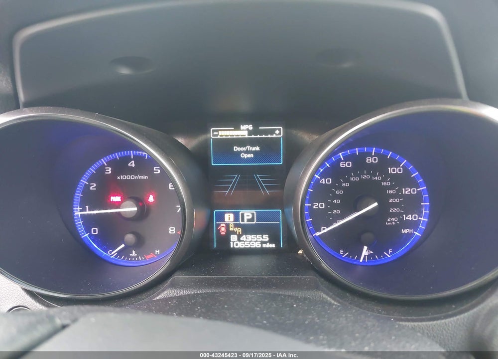2016 SUBARU LEGACY 2.5I LIMITED VIN: 4S3BNAN69G3033620