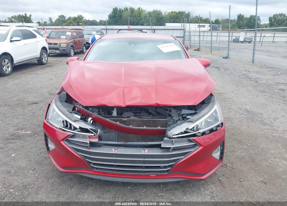 2020 HYUNDAI ELANTRA VIN: KMHD84LF9LU897474