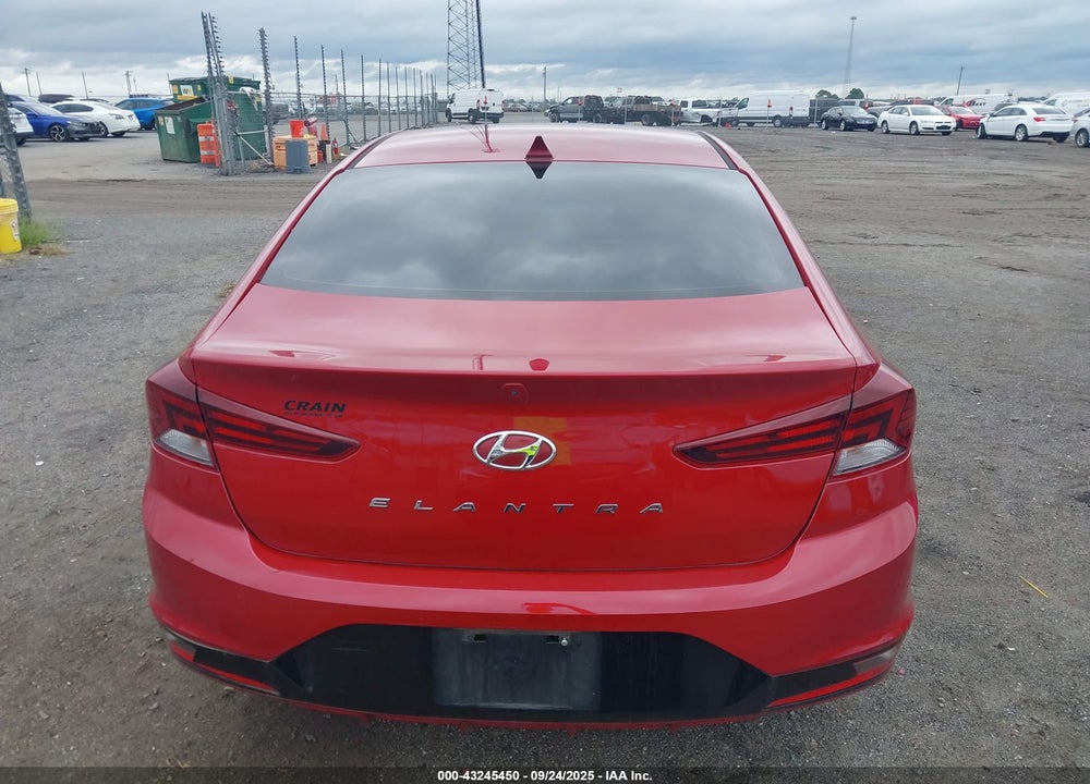 2020 HYUNDAI ELANTRA VIN: KMHD84LF9LU897474