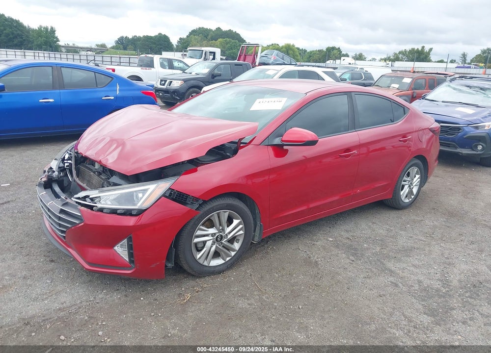 2020 HYUNDAI ELANTRA VIN: KMHD84LF9LU897474
