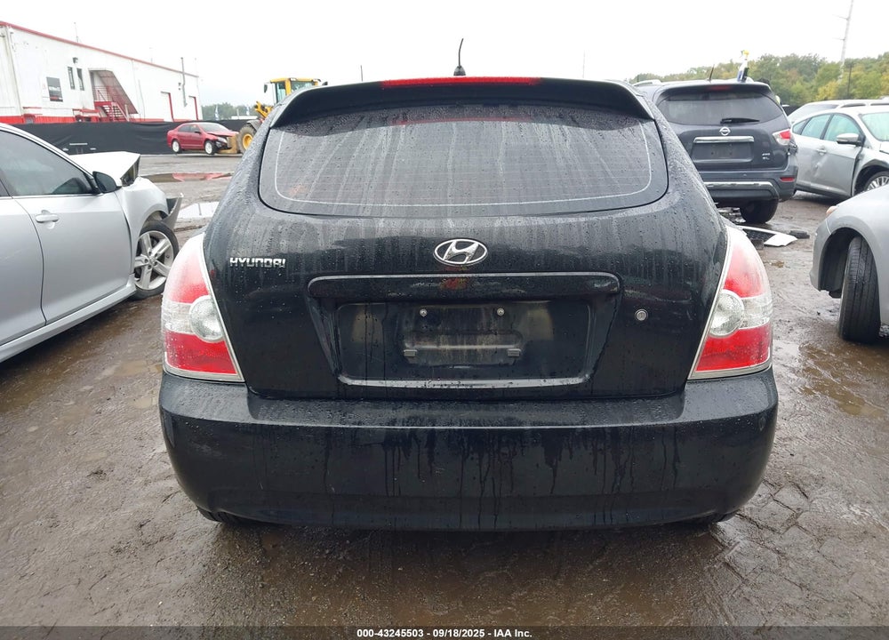2007 HYUNDAI ACCENT GS VIN: KMHCM36CX7U035129