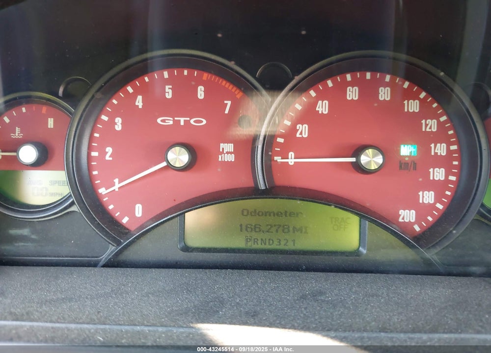 2004 PONTIAC GTO VIN: 6G2VX12G14L238260