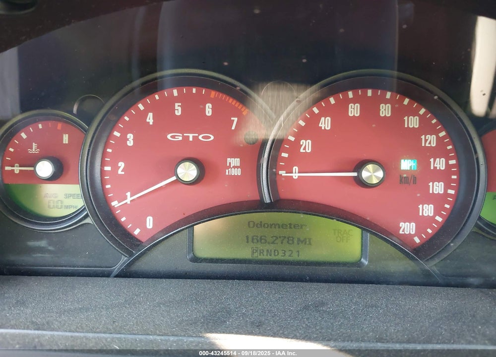 2004 PONTIAC GTO VIN: 6G2VX12G14L238260