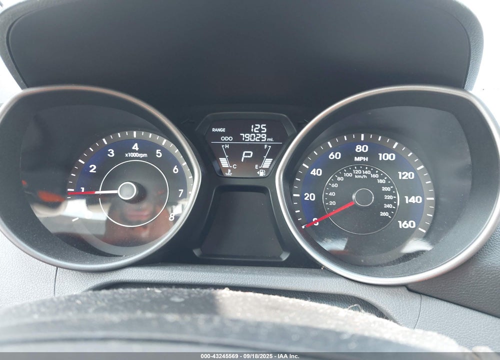2013 HYUNDAI ELANTRA VIN: 5NPDH4AE6DH234972