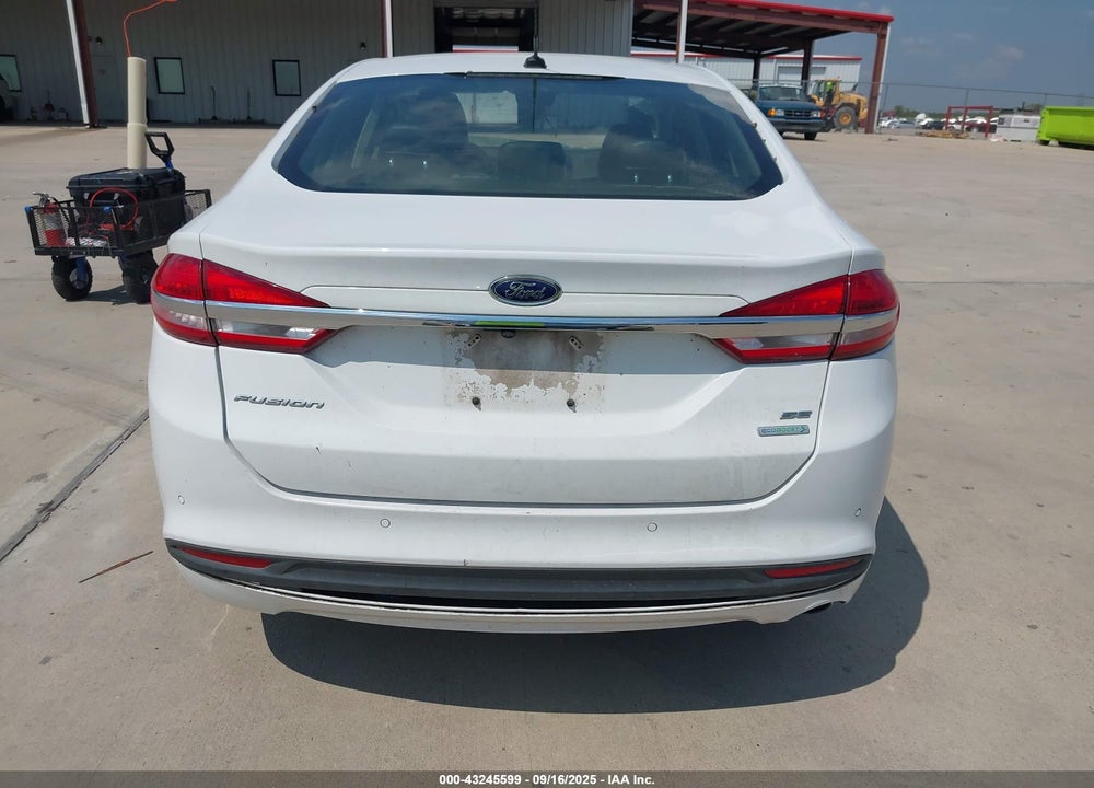 2017 FORD FUSION SE VIN: 3FA6P0HD9HR221627
