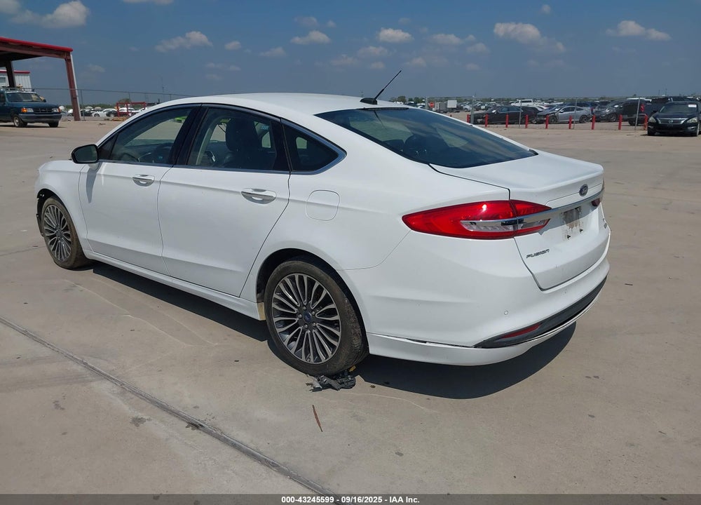 2017 FORD FUSION SE VIN: 3FA6P0HD9HR221627
