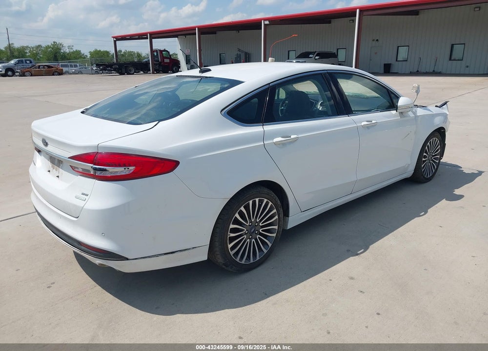 2017 FORD FUSION SE VIN: 3FA6P0HD9HR221627