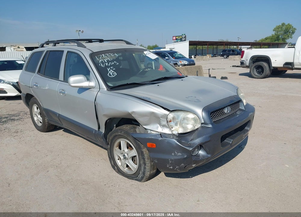 2004 HYUNDAI SANTA FE GLS/LX VIN: KM8SC73E14U664785