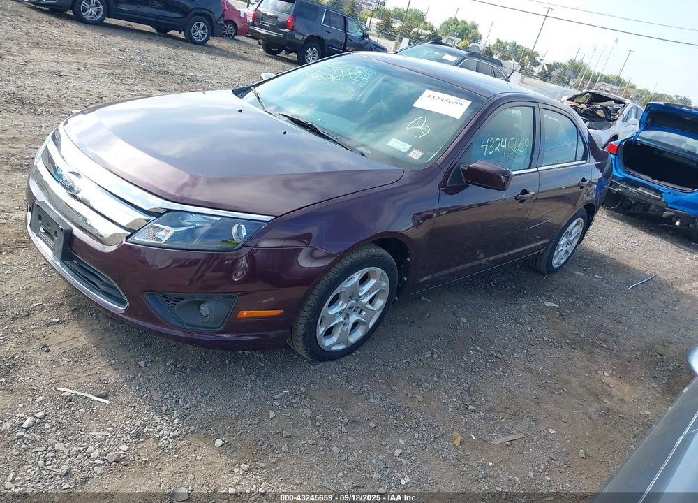 2011 FORD FUSION VIN: 3FAHP0HA1BR317001