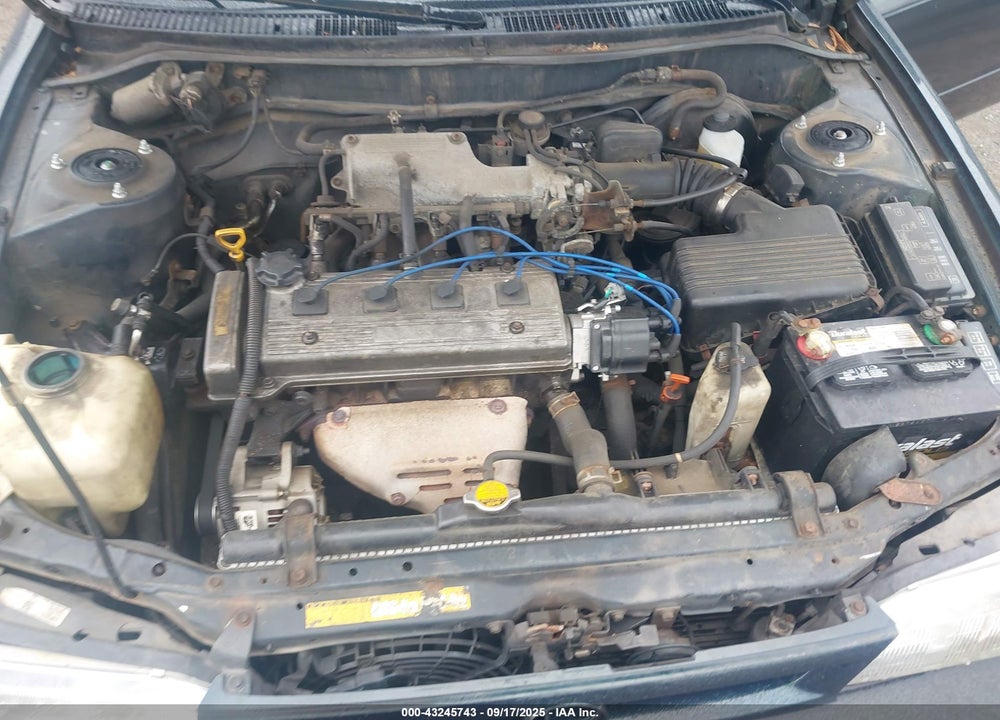 1997 TOYOTA COROLLA DX VIN: 2T1BB02E4VC182620