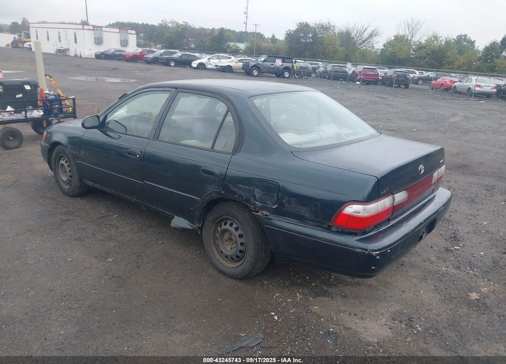 1997 TOYOTA COROLLA DX VIN: 2T1BB02E4VC182620