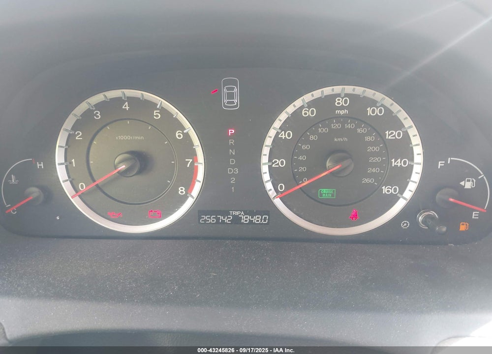 2009 HONDA ACCORD 2.4 LX VIN: 1HGCP26359A093757