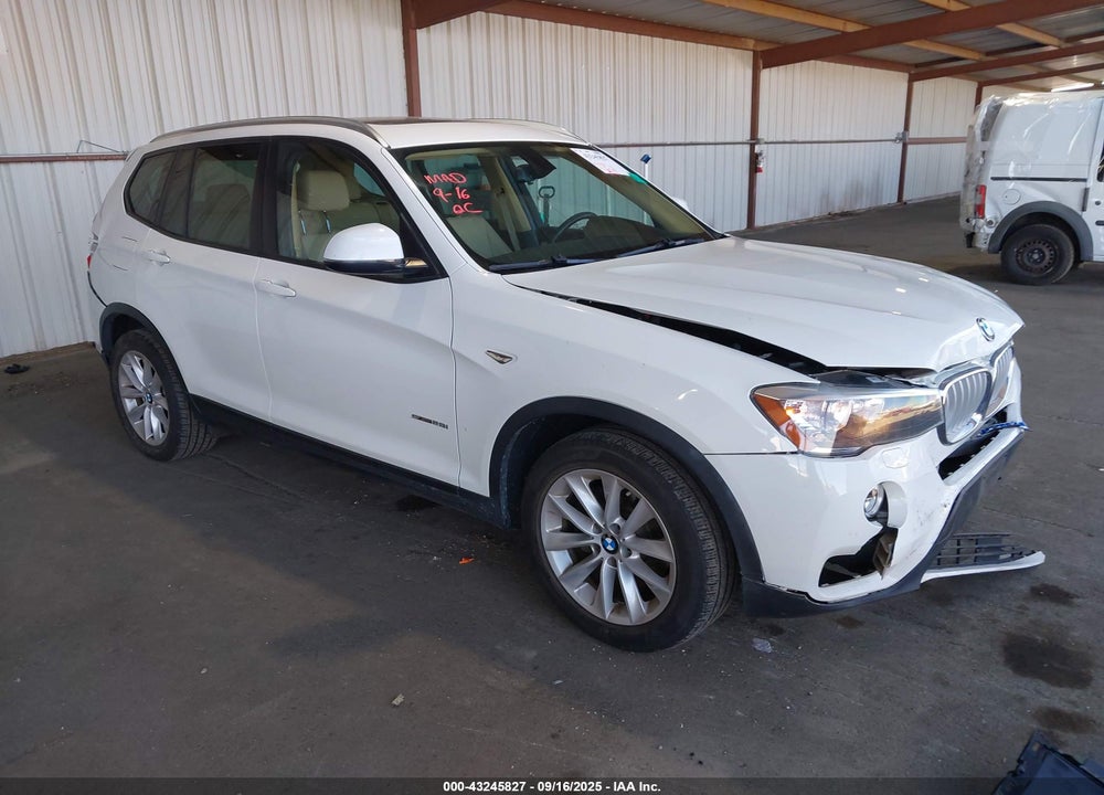 2017 BMW X3 VIN: 5UXWZ7C34H0V91491