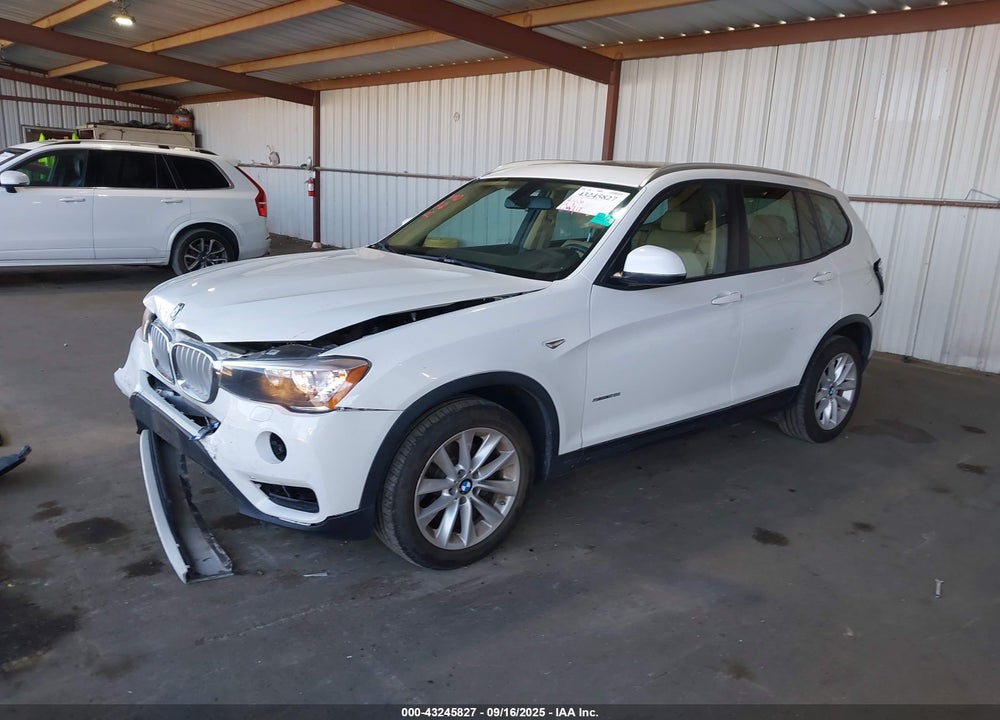 2017 BMW X3 VIN: 5UXWZ7C34H0V91491