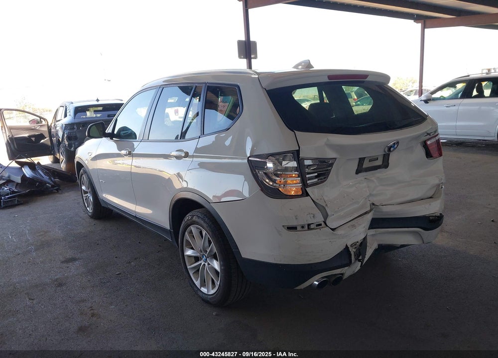 2017 BMW X3 VIN: 5UXWZ7C34H0V91491
