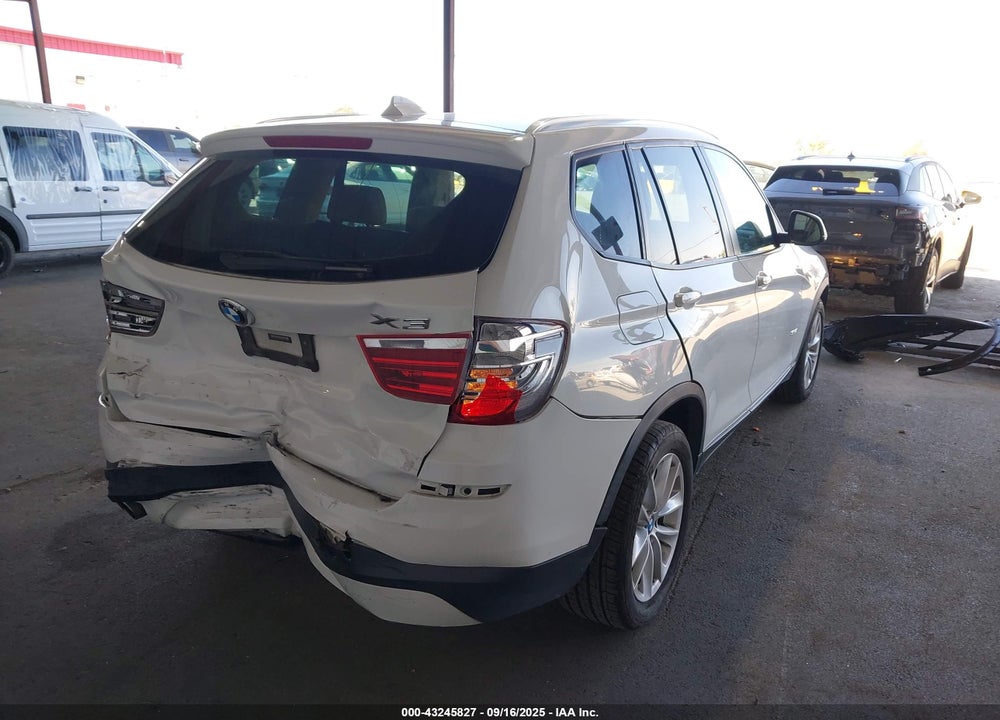 2017 BMW X3 VIN: 5UXWZ7C34H0V91491