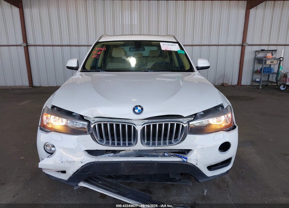 2017 BMW X3 VIN: 5UXWZ7C34H0V91491