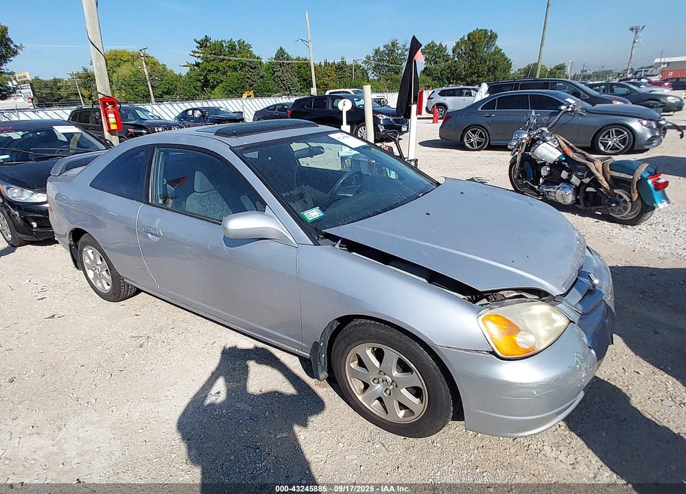 2002 HONDA CIVIC EX VIN: 1HGEM229X2L018736