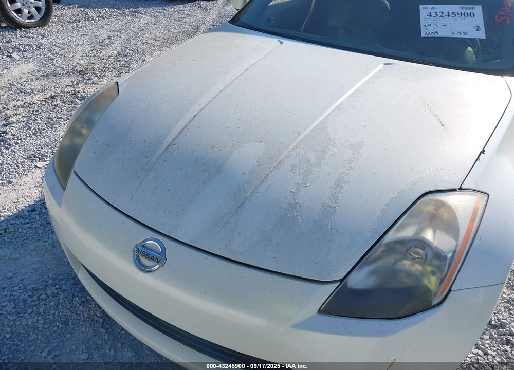 2003 NISSAN 350Z TOURING VIN: JN1AZ34D63T101655