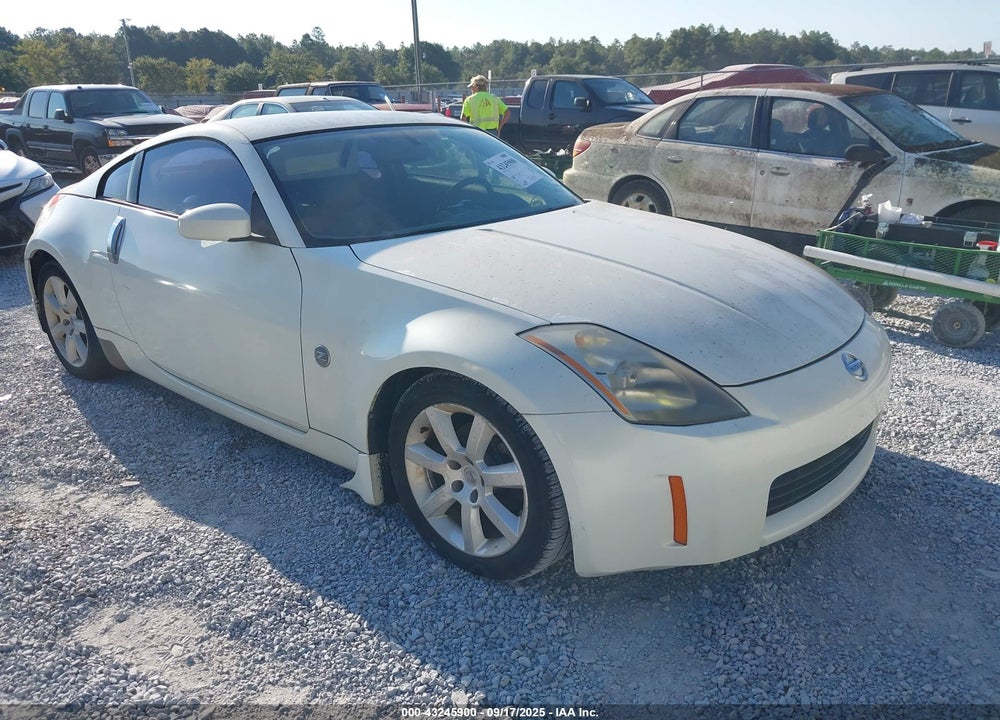 2003 NISSAN 350Z TOURING VIN: JN1AZ34D63T101655