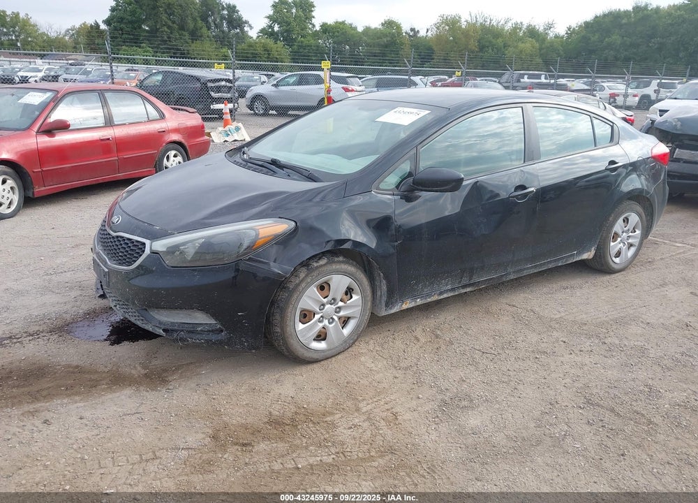 2015 KIA FORTE LX VIN: KNAFK4A61F5427856