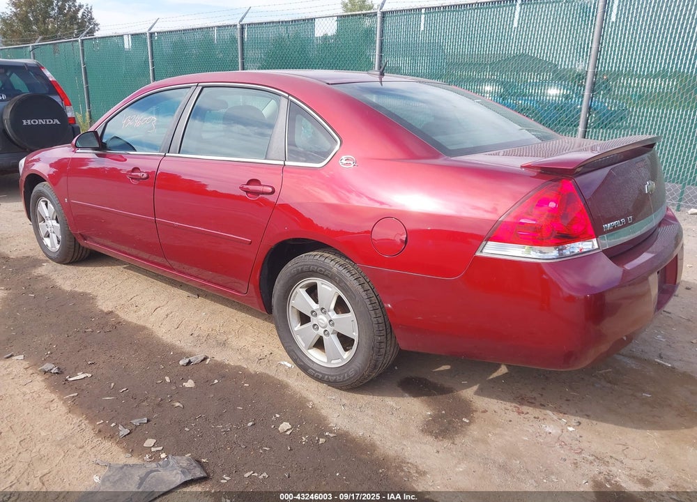 2008 CHEVROLET IMPALA VIN: 2G1WT58N081378083