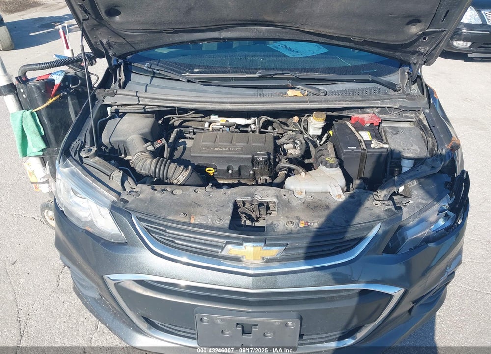 2019 CHEVROLET SONIC PREMIER AUTO VIN: 1G1JF5SB1K4124541