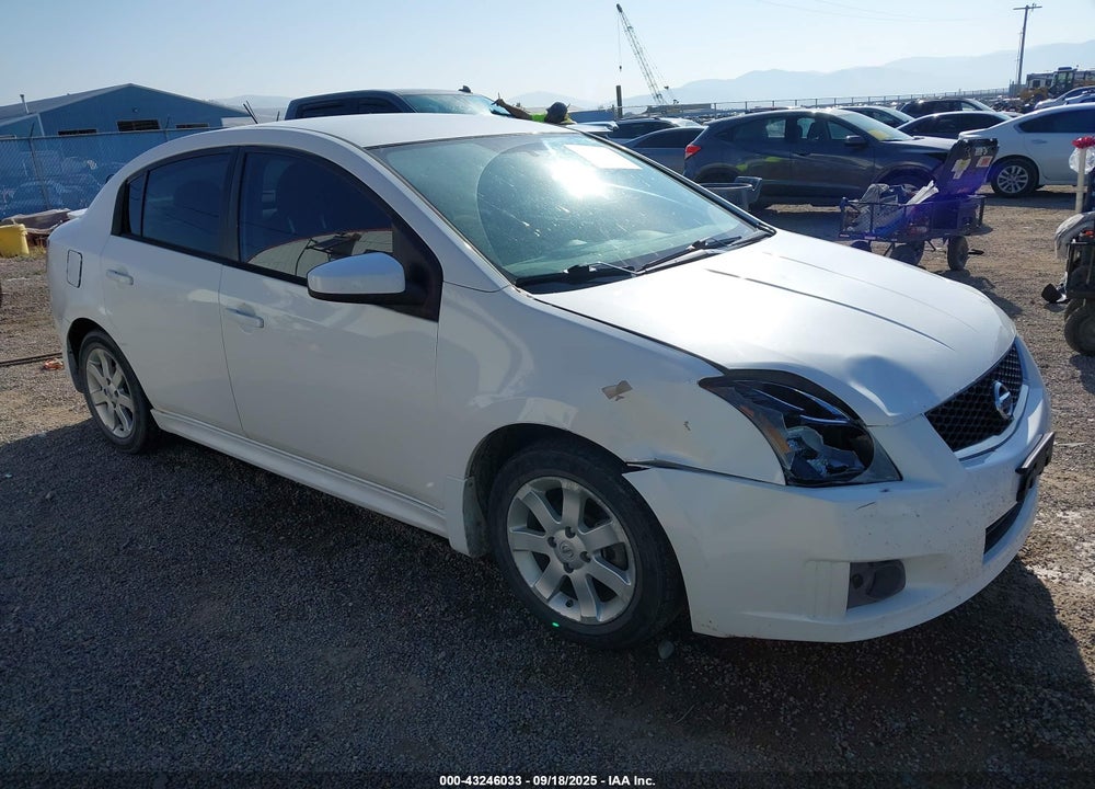 2011 NISSAN SENTRA 2.0SR VIN: 3N1AB6APXBL656499