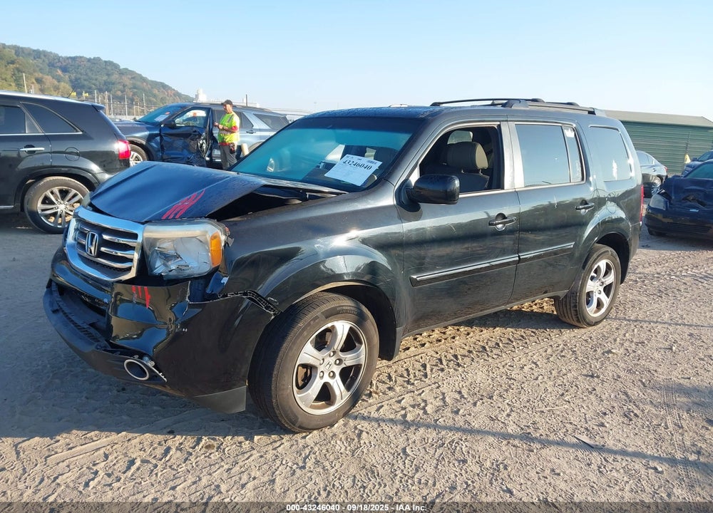 2012 HONDA PILOT VIN: 5FNYF4H67CB033374