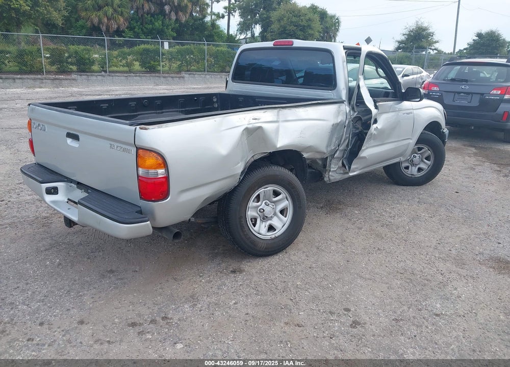 2001 TOYOTA TACOMA VIN: 5TENL42N01Z760766
