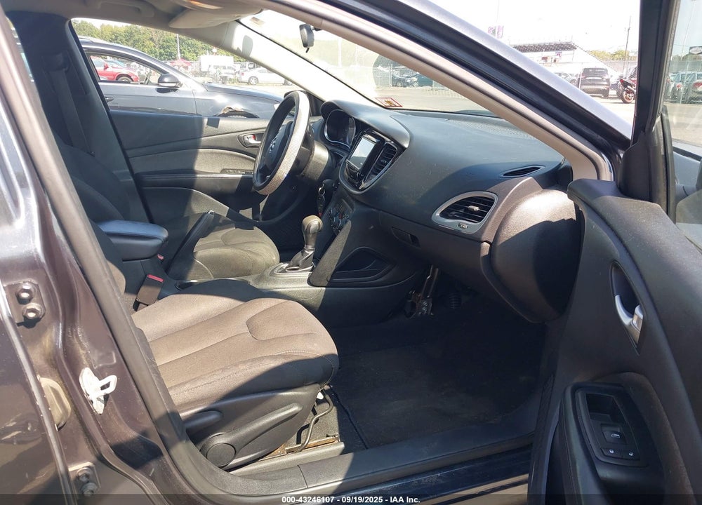 2013 DODGE DART SXT VIN: 1C3CDFBA5DD302462