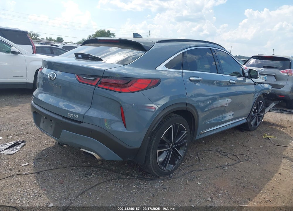 2022 INFINITI QX55 LUXE AWD VIN: 3PCAJ5J33NF111450