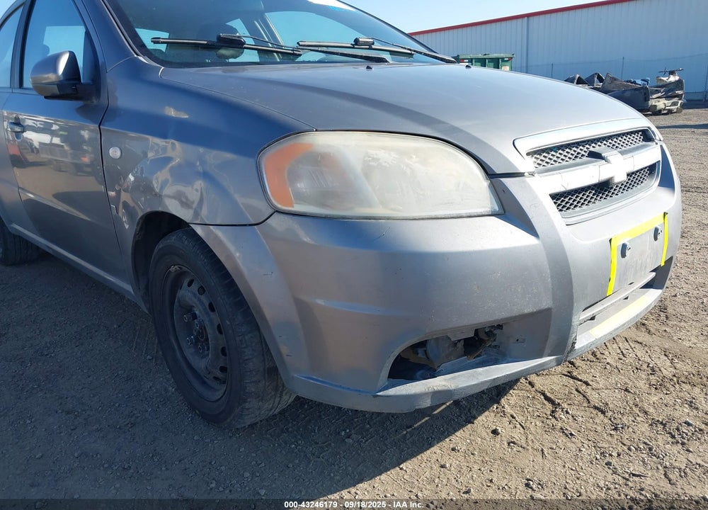 2007 CHEVROLET AVEO LS VIN: KL1TD56637B092964
