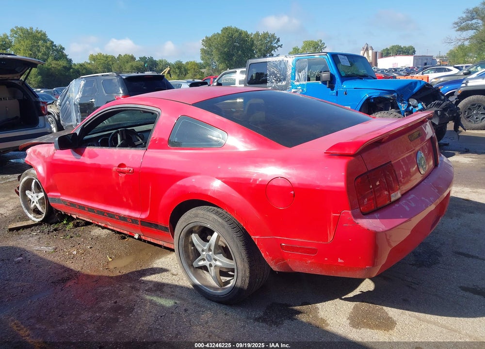 2006 FORD MUSTANG V6 VIN: 1ZVHT80N265219636