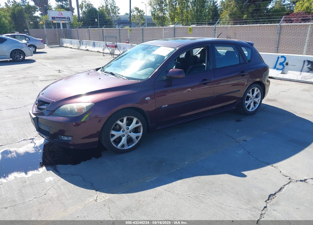 2007 MAZDA 3 VIN: JM1BK344371659809