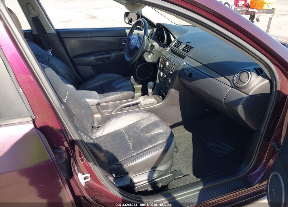 2007 MAZDA 3 VIN: JM1BK344371659809