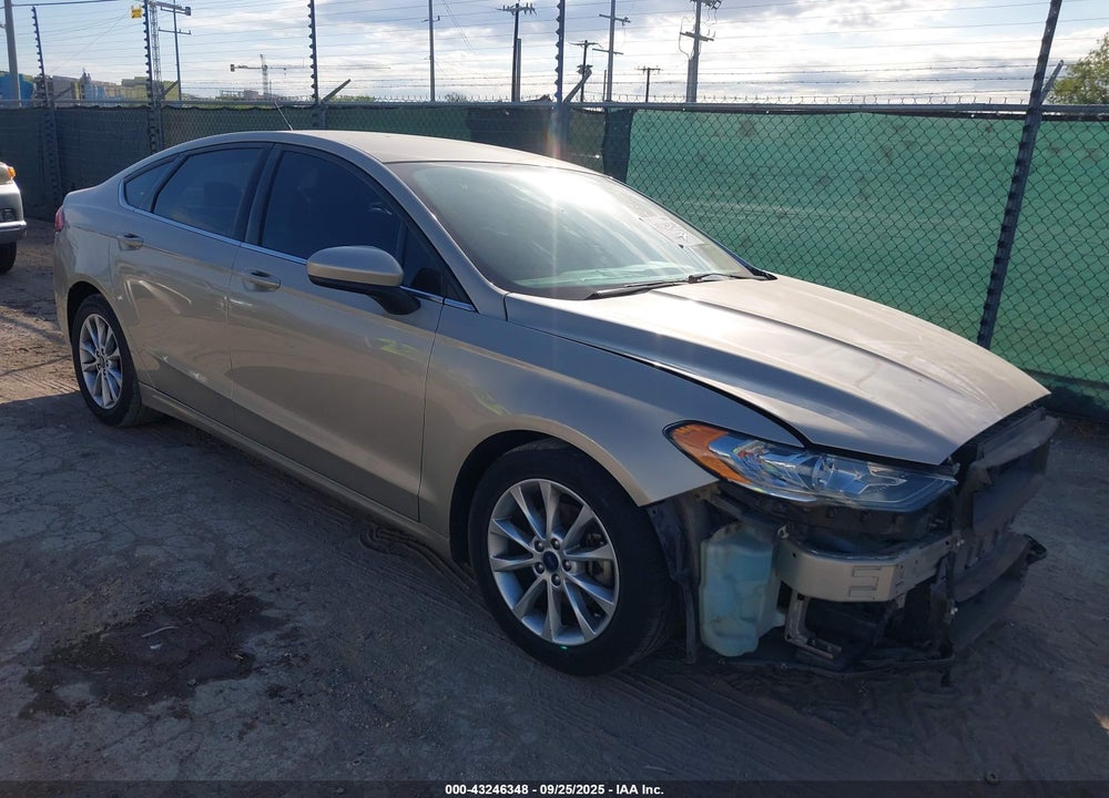 2017 FORD FUSION SE VIN: 3FA6P0HD6HR109772