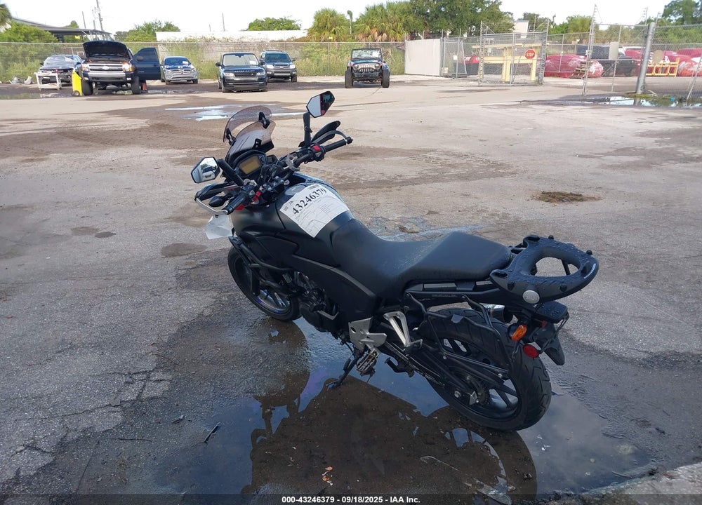 2013 HONDA CB500 X VIN: MLHPC4602D5000074