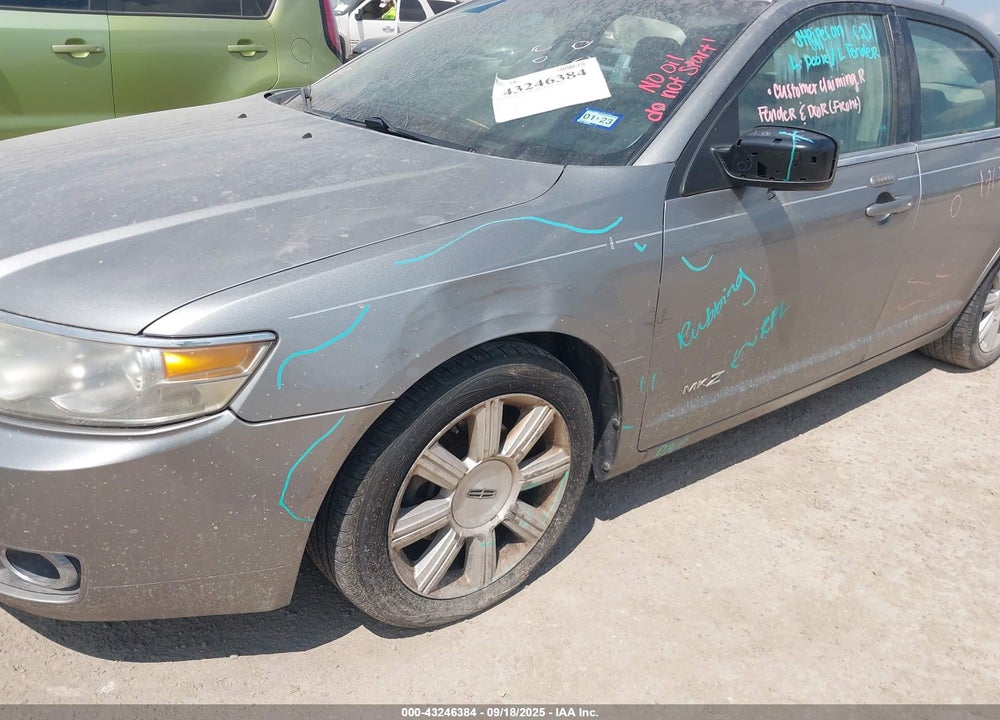 2009 LINCOLN MKZ VIN: 3LNHM26T09R616925