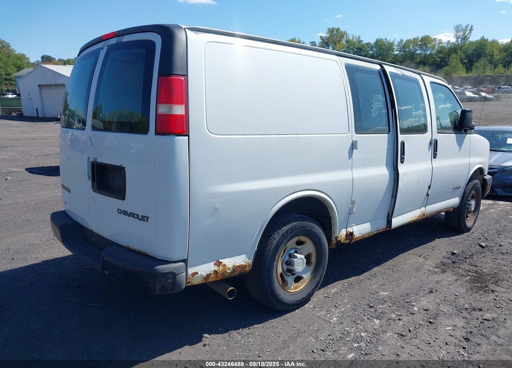2006 CHEVROLET EXPRESS WORK VAN VIN: 1GCGG25V861110937