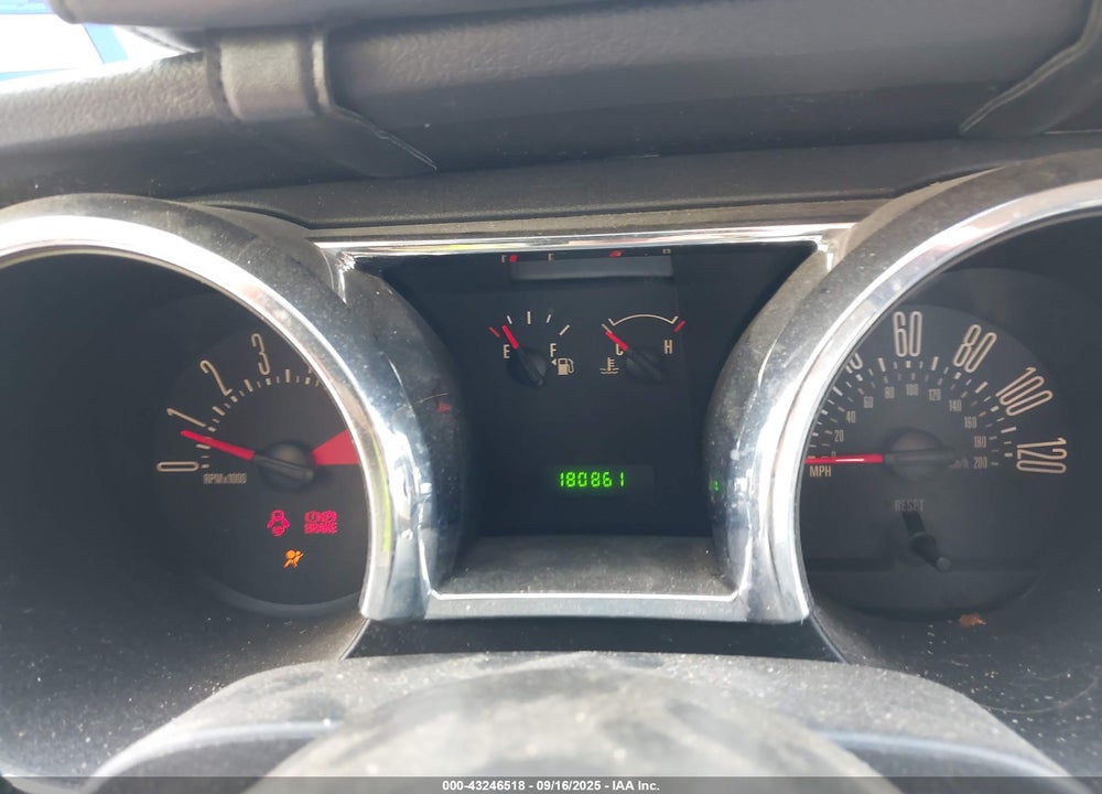 2008 FORD MUSTANG VIN: 1ZVHT80N185208615