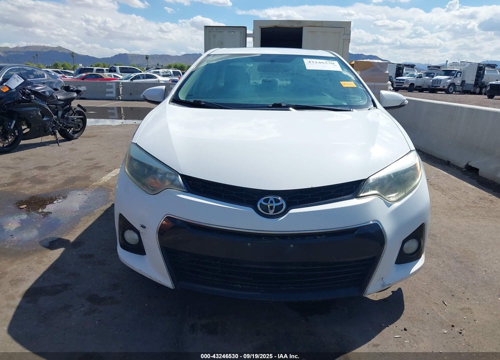 2016 TOYOTA COROLLA VIN: 2T1BURHE3GC555252